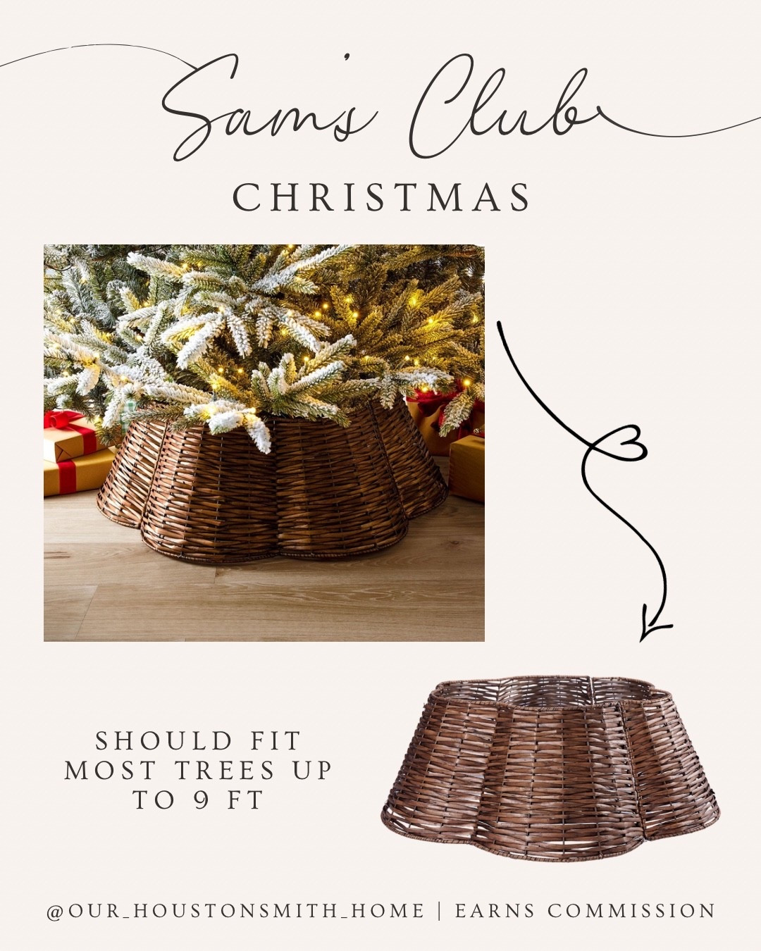 Love this scalloped tree collar from Sam’s! Should fit most trees up to 9 foot. 

#LTKSeasonal #LTKHome #LTKHoliday