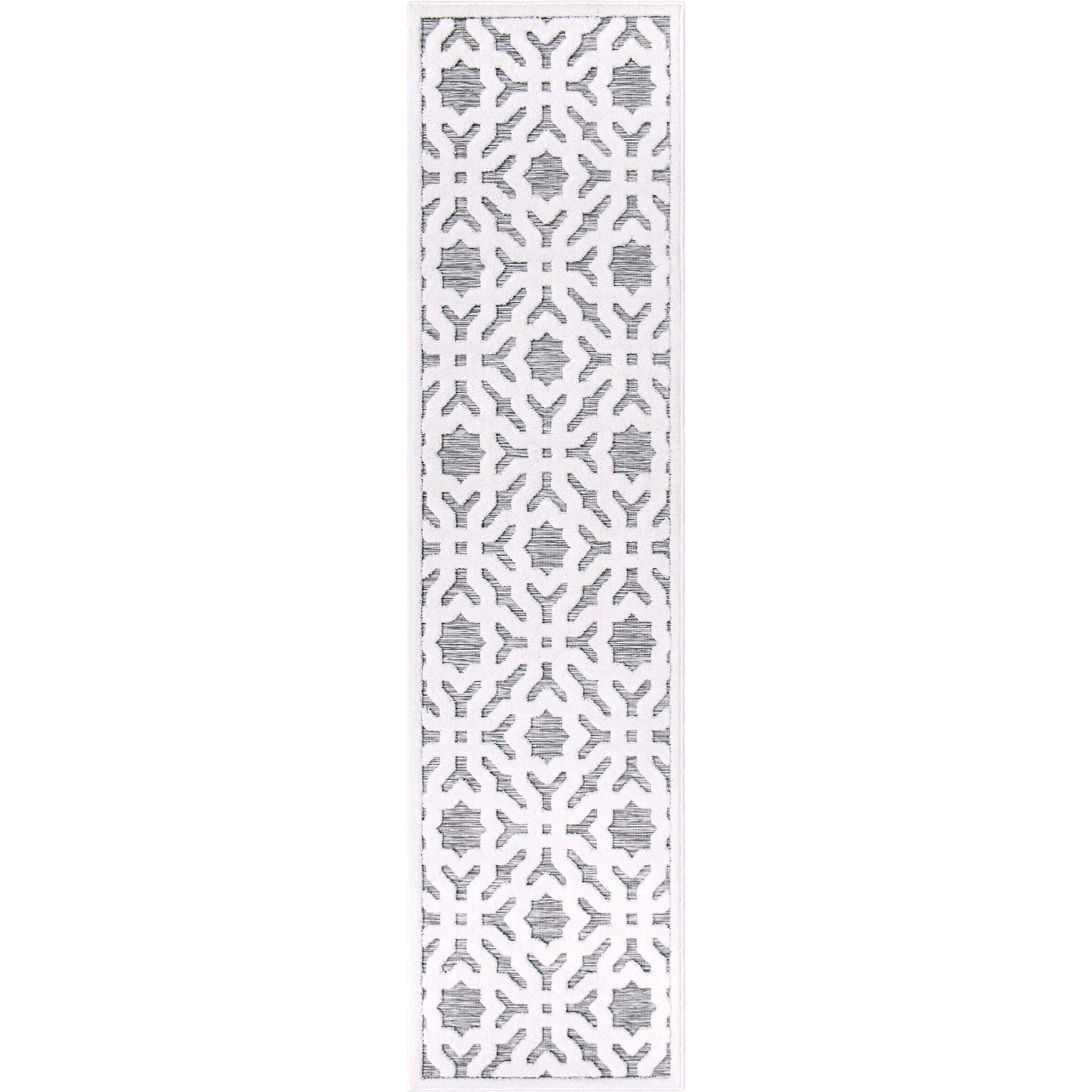 My Texas House Claire, Contemporary, Geometric, Woven Runner Rug, 1'11" x 7'6" | Walmart (US)