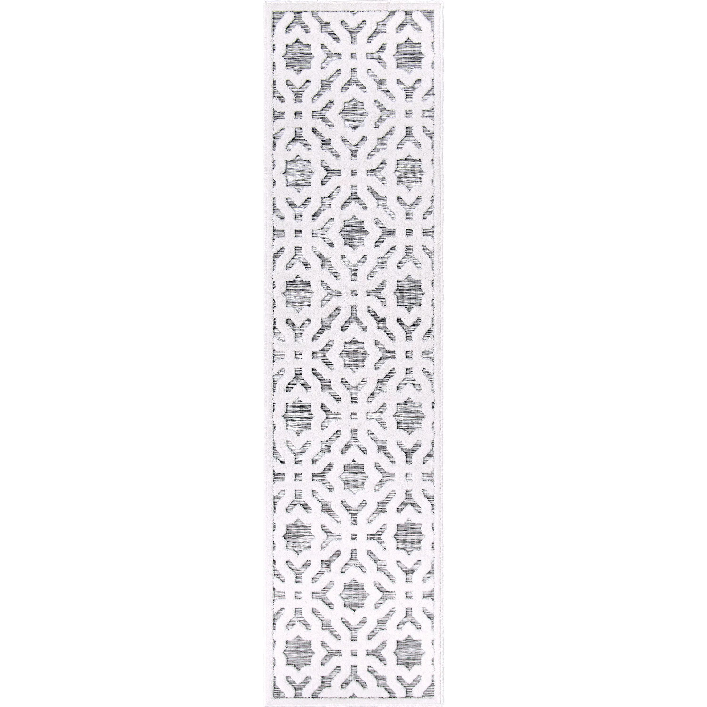 My Texas House Claire, Contemporary, Geometric, Woven Runner Rug, 1'11" x 7'6" | Walmart (US)