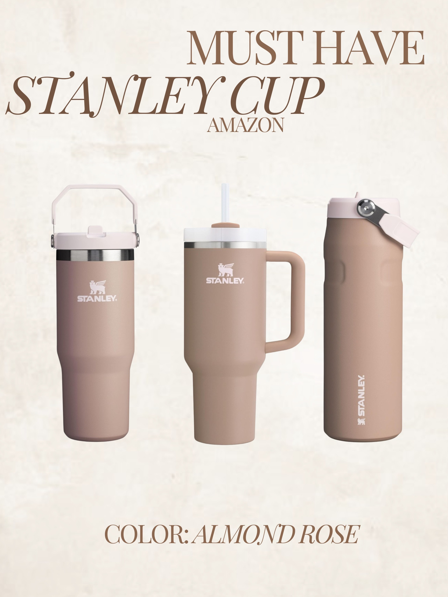 This Almond Rose Stanley Cup is beautiful!! Just in time for fall.

#stanleycup #almondrosestanley
#amazonfinds

#LTKFindsUnder50 #LTKHome #LTKSeasonal