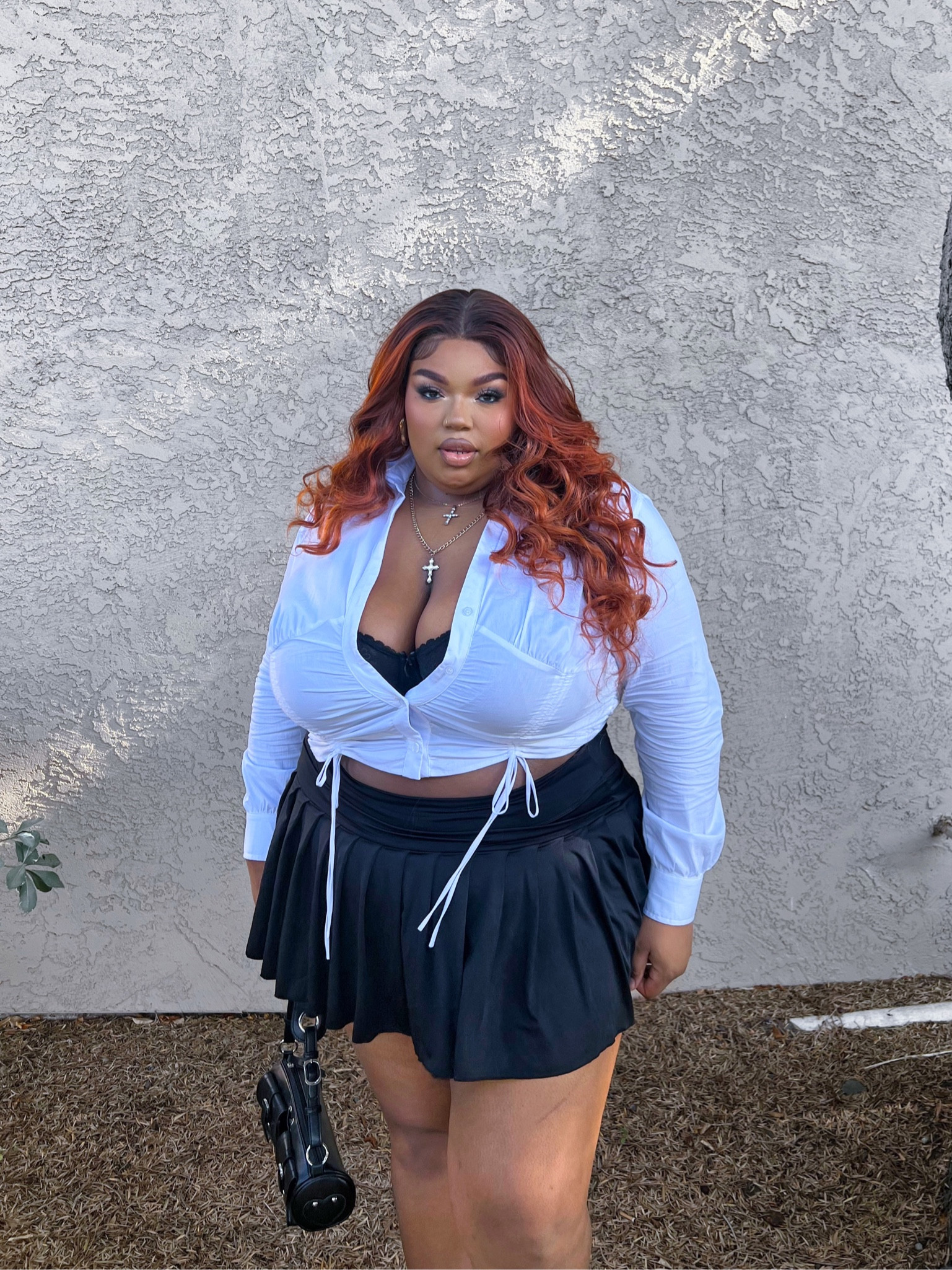 Details tagged except for✨:

Top: “Thinking of You Poplin Shirt” -Fashion Nova

#LTKplussize #LTKstyletip #LTKbeauty