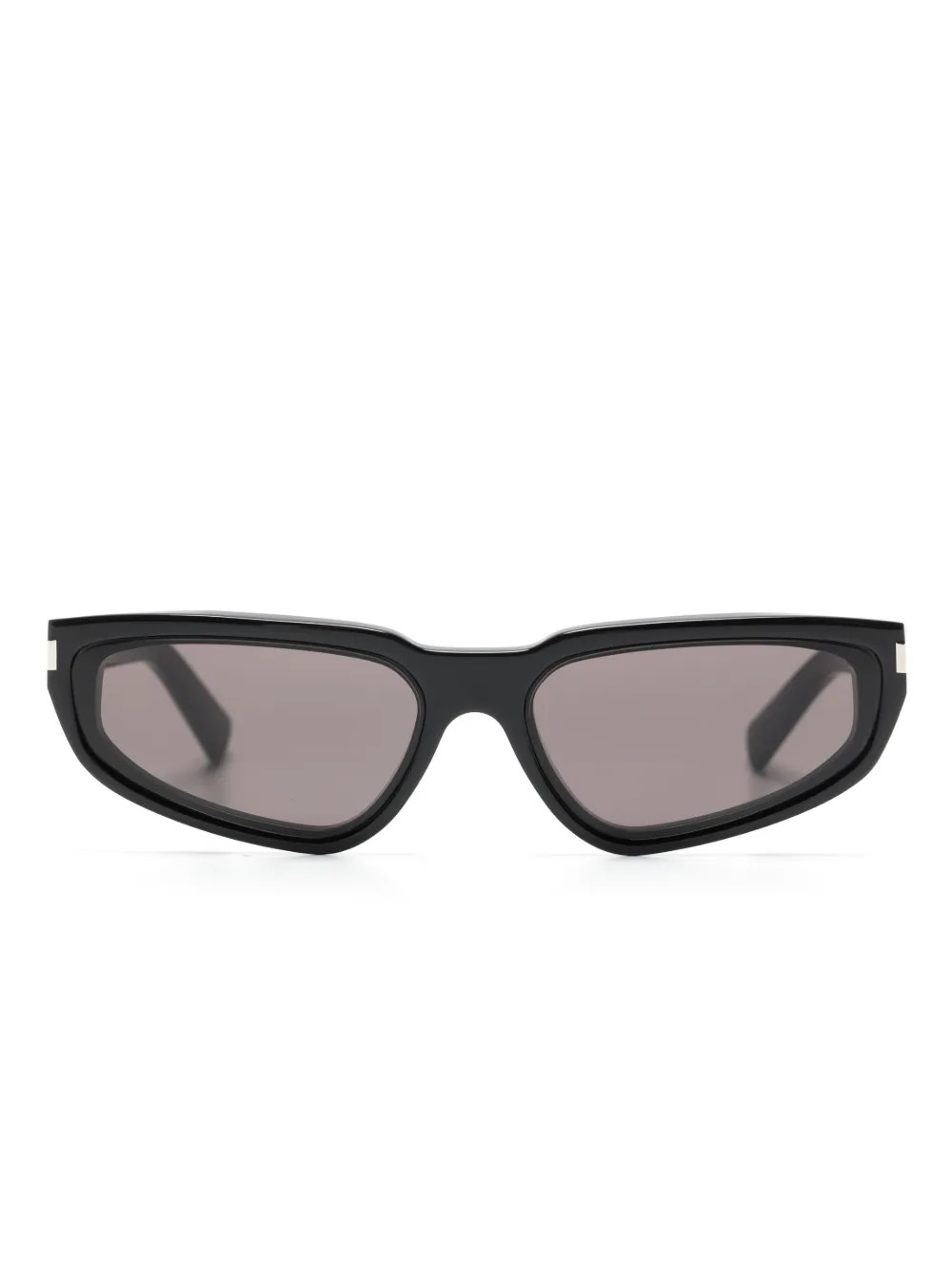 Saint Laurent Eyewear Nova oval-frame Sunglasses - Farfetch | Farfetch Global