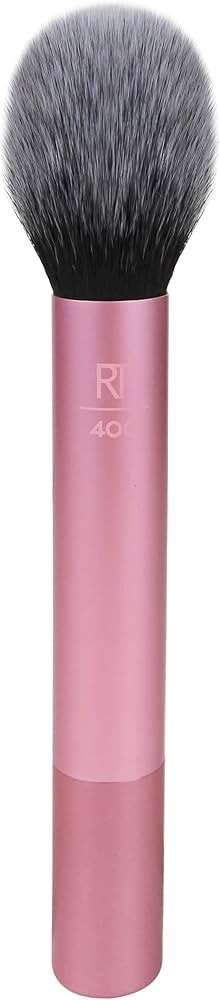 Real Techniques Ultra Plush Blush Makeup Brush, For Loose, Cream, or Pressed Blush, Rosy Glow Che... | Amazon (US)