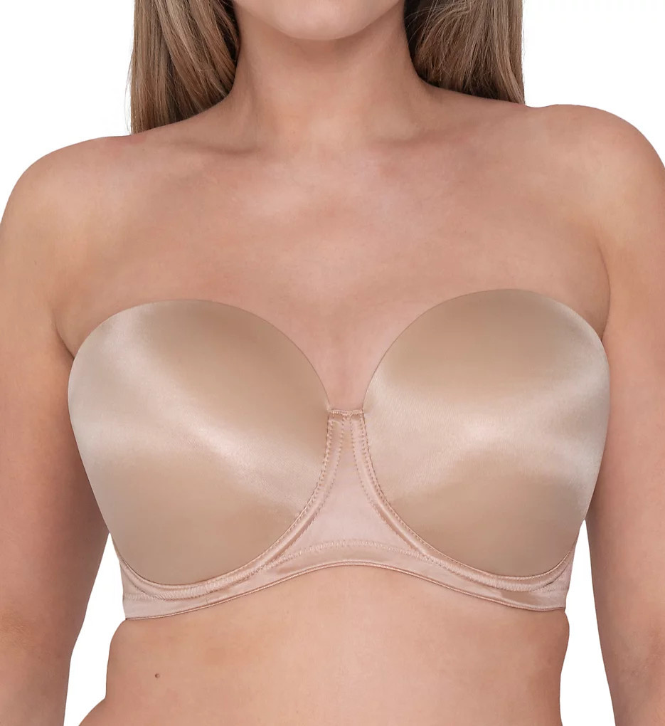 Curvy Kate Women's Smoothie Strapless Molded Bra in Beige | Plus Size 40DD | HerRoom.com | HerRoom