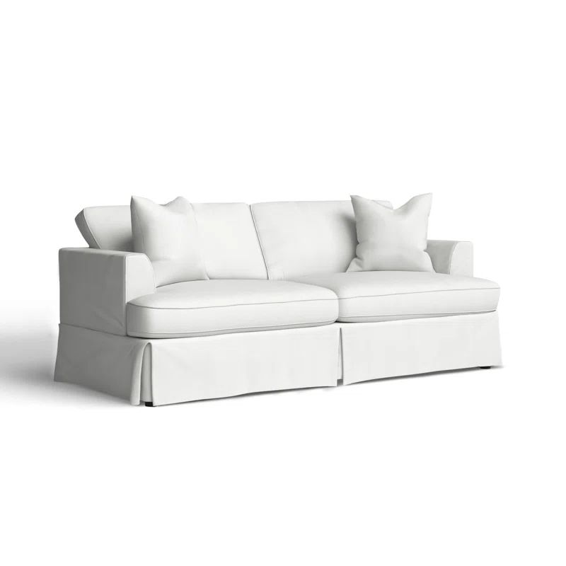 Lucia 92.5'' Slipcovered Sleeper Sofa | Wayfair North America