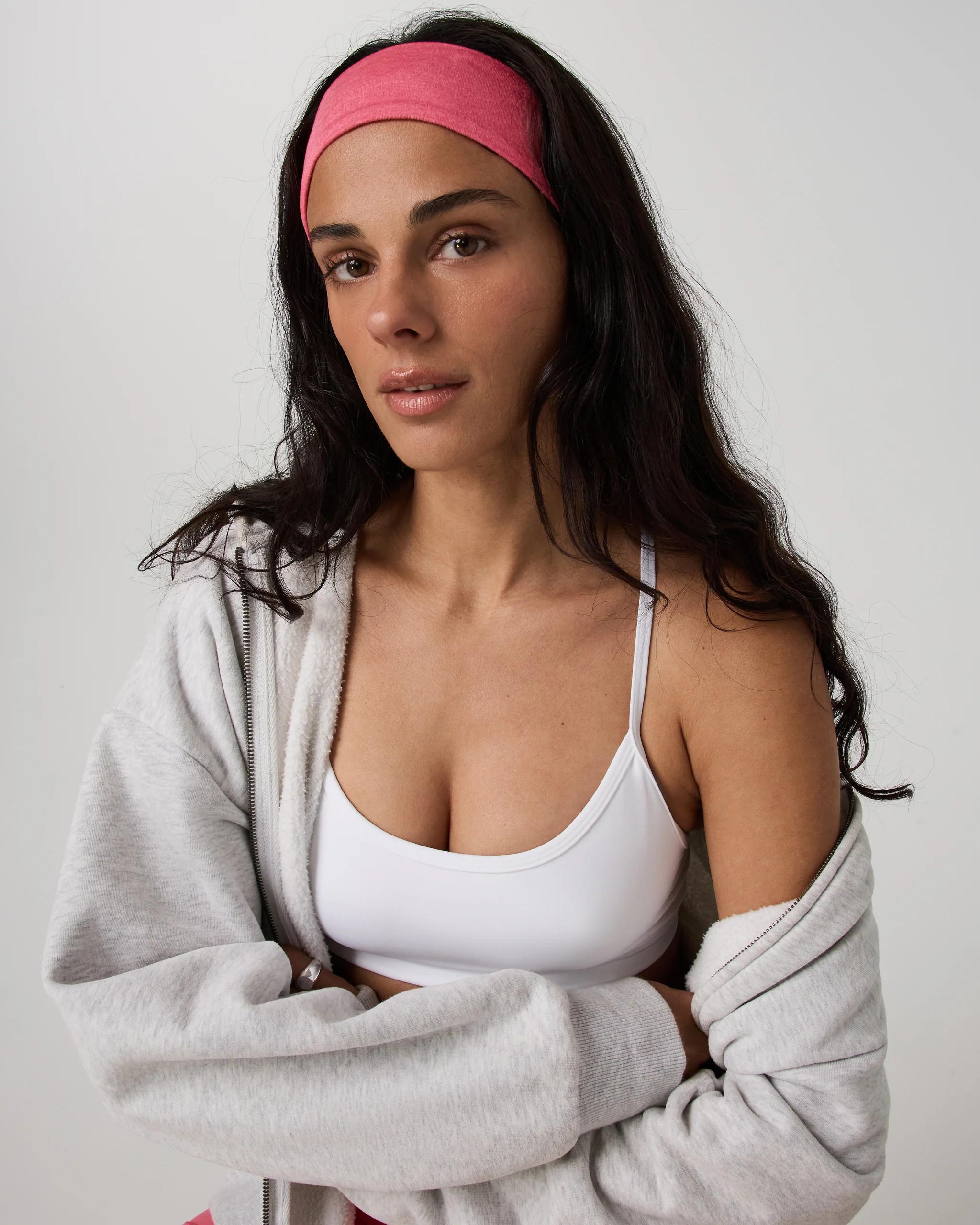 Halo Essential Headband – Sunset Pink Heather Headband – Vuori | Vuori Clothing (US & Canada)