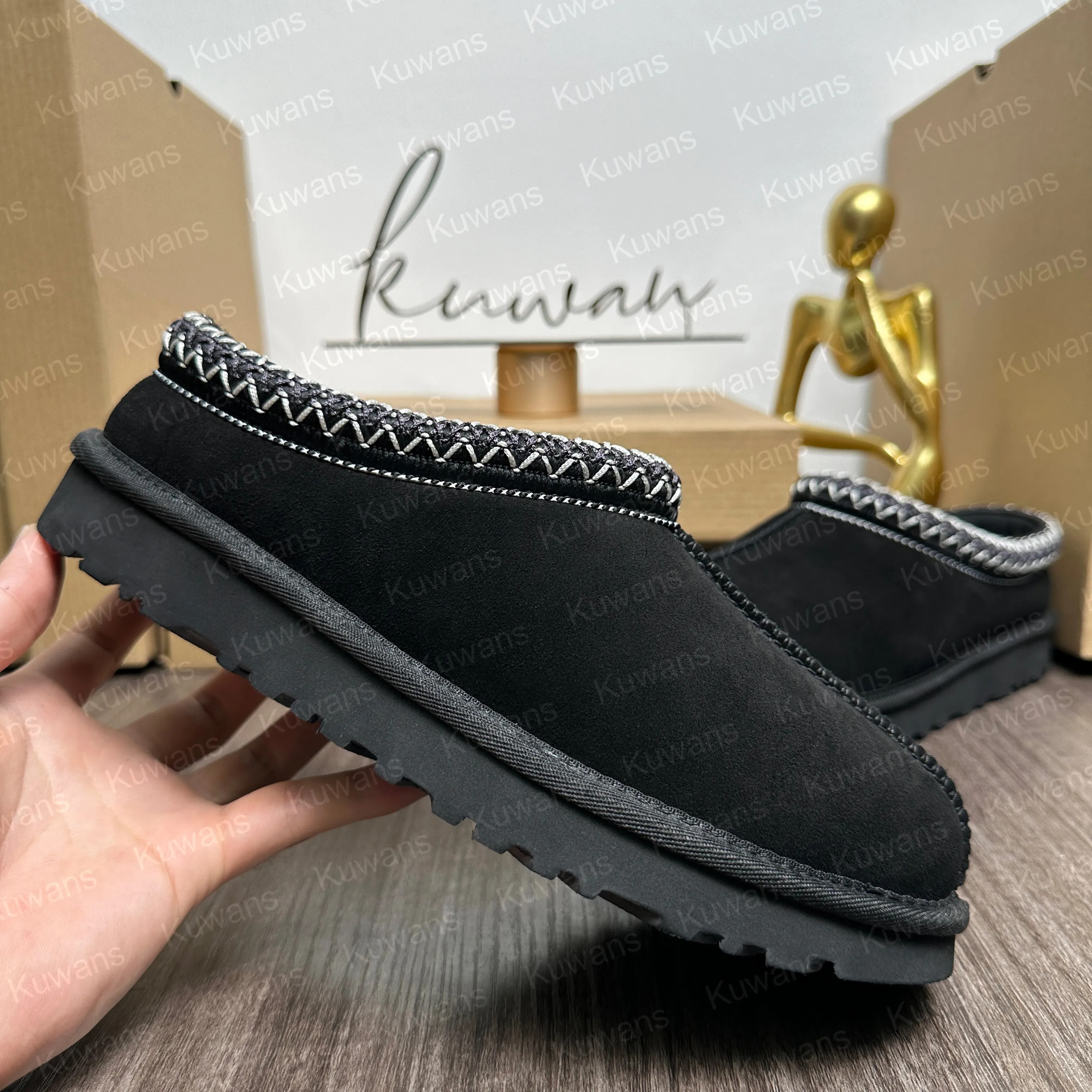 Tasman Slippers Tazz mustard seed Chestnut Sand Fur Slides Sheepskin Classic Ultra Mini Platform ... | DHGate