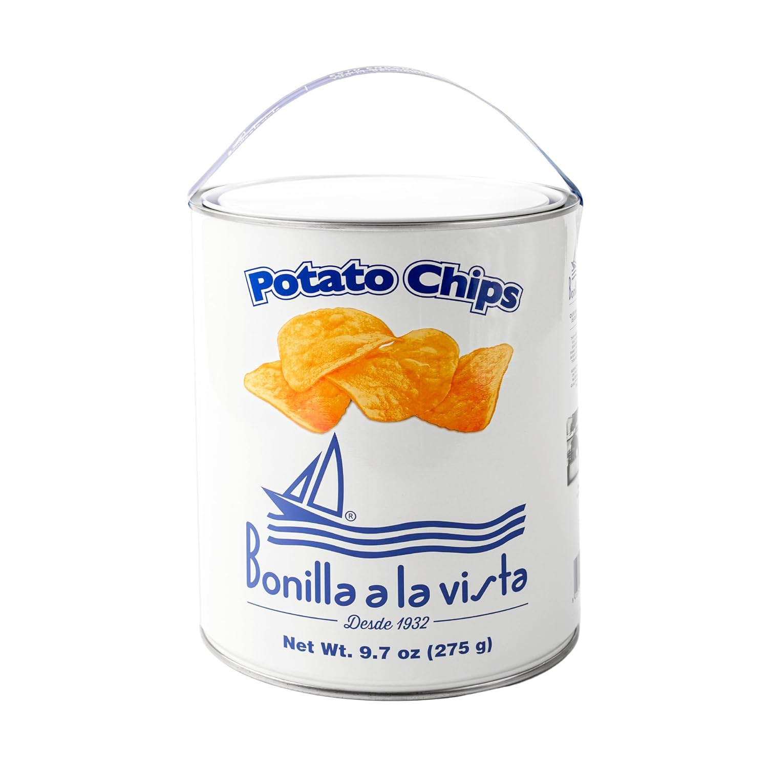 Bonilla a la Vista Potato Chips - 275g Tin | Amazon (US)