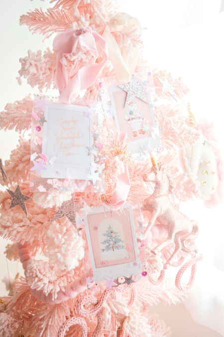 Pink Christmas tree, diy ornaments, diy gift ideas

#LTKHoliday #LTKSeasonal #LTKkids