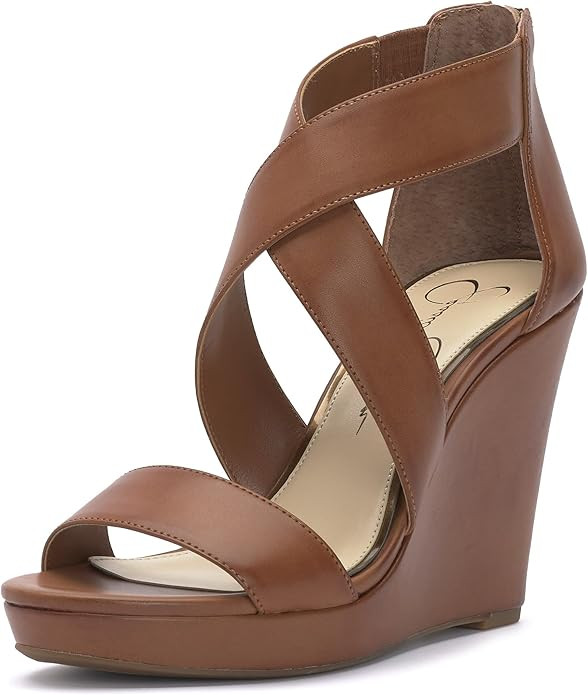 Jessica Simpson Women's Jinxxi Wedge Sandal | Amazon (US)