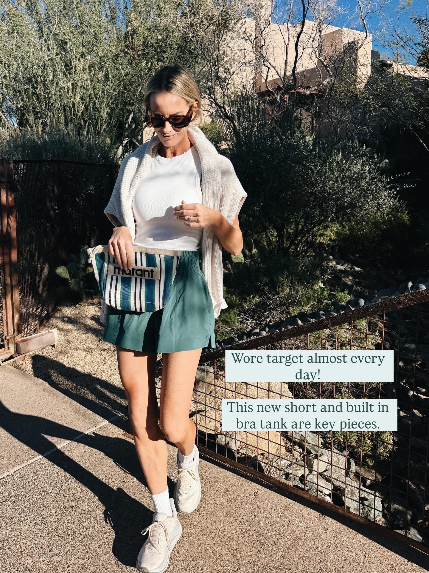 Small target shorts and tank!! 