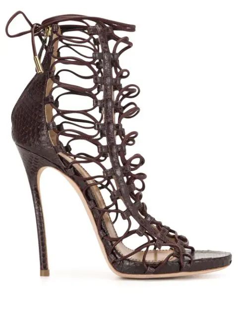 Dsquared2 Strappy lace-up Sandals - Farfetch | Farfetch Global
