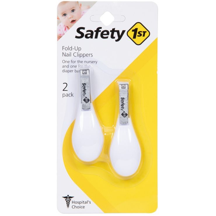 Safety 1st Fold-Up Nail Clippers - 2pk | Target
