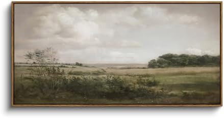 InSimSea Extra Large Framed Vintage Wall Art, Living Room Country Farmhouse Decor, Wilderness Lan... | Amazon (US)