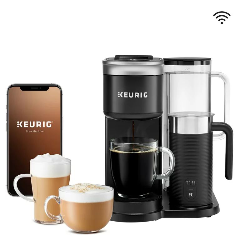 Keurig K-Cafe SMART Single Serve K-Cup Pod Coffee, Latte and Cappuccino Maker, Black | Walmart (US)