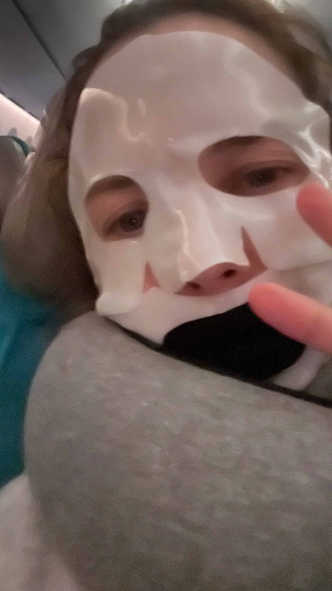 Airplane style, face mask, mouth tape, red eye style

#LTKfitnessgoals #LTKTravel #LTKWorkwear