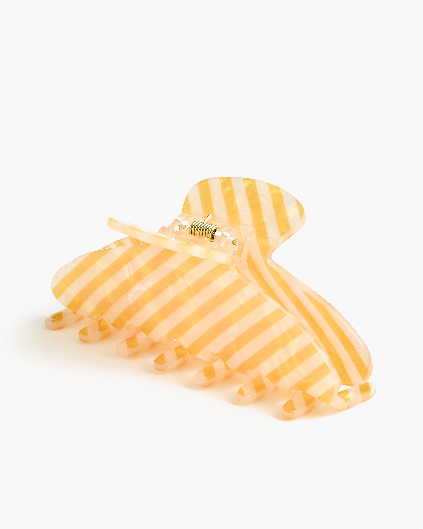 Striped claw clip | J.Crew Factory