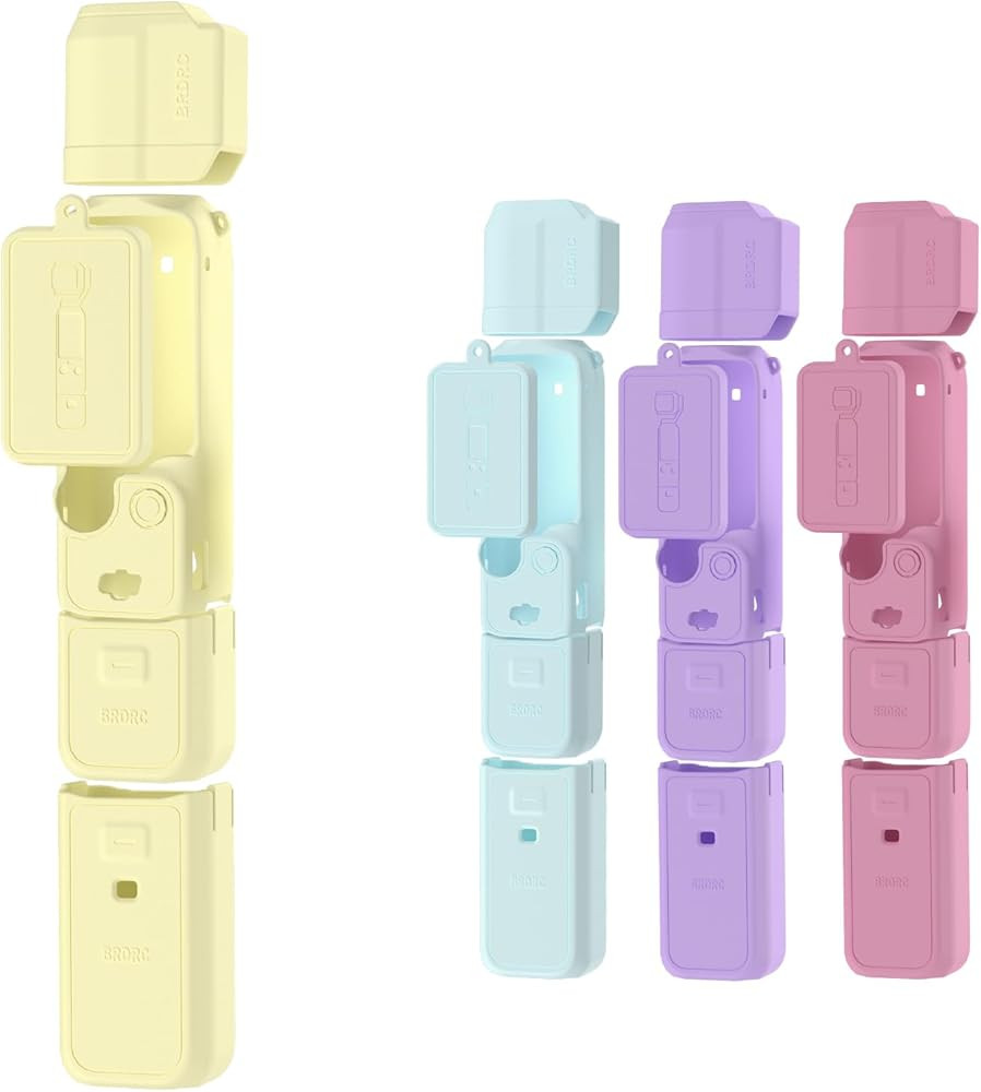 BRDRC Pocket 3 Silicone Cover, Protective Case Lens Protector Scratch-Resistant Sleeve Skin Compa... | Amazon (US)
