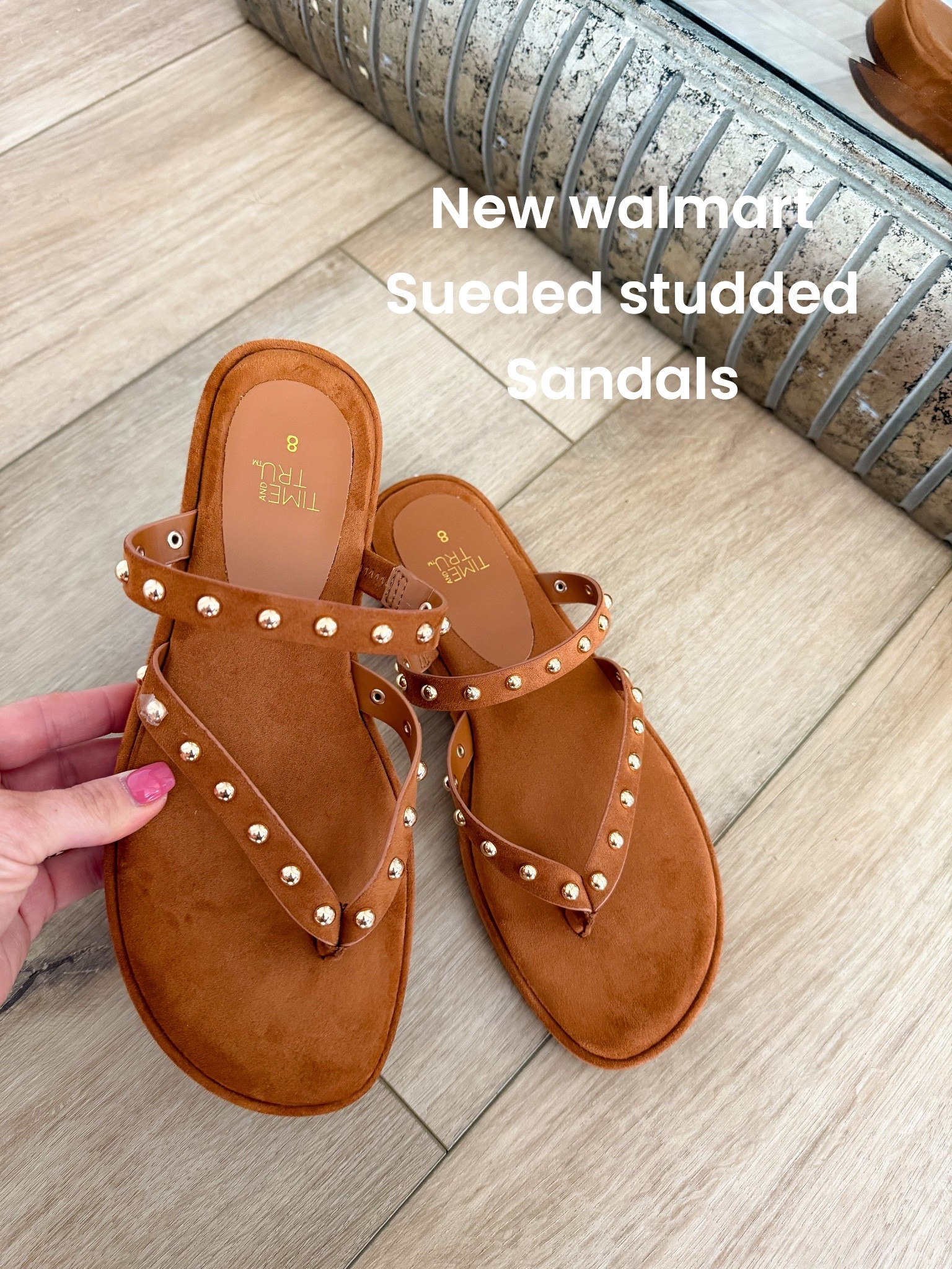 These might be my new favorite Walmart sandals! 🤎✨ The studded cognac design gives them such a designer-inspired look, but they’re incredibly affordable. They’re lightweight, comfortable, and the perfect neutral sandal to wear with dresses, shorts, skirts, and denim all summer long.

If you’re looking for a versatile pair of Walmart sandals that go with everything, these are definitely worth grabbing before they sell out!

#WalmartFashion #WalmartShoes #WalmartFinds #AffordableFashion #SummerSandals #DesignerInspired #NeutralStyle #CasualStyle #SummerFashion #SandalSeason #EverydayStyle #FashionFinds #AffordableStyle #WalmartStyle #OOTD

#LTKootd
