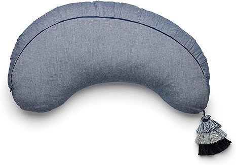DockATot La Maman Wedge Nursing Pillow - The Essential Pillow for Feeding Time (Indigo Chambray) | Amazon (US)