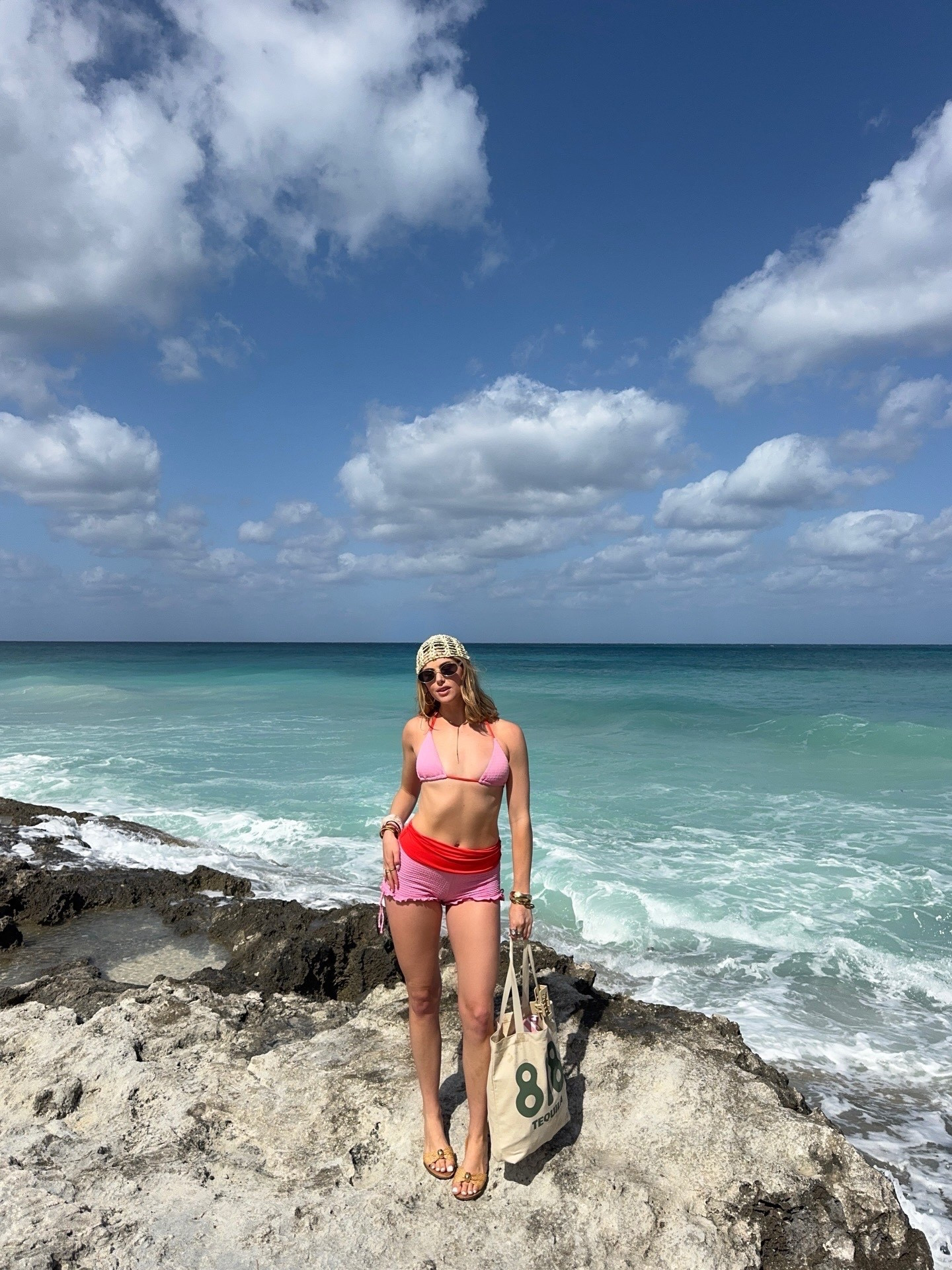 Obsessed with this bikini set from Dippin Daisys with the swim shorts !  

#LTKootd