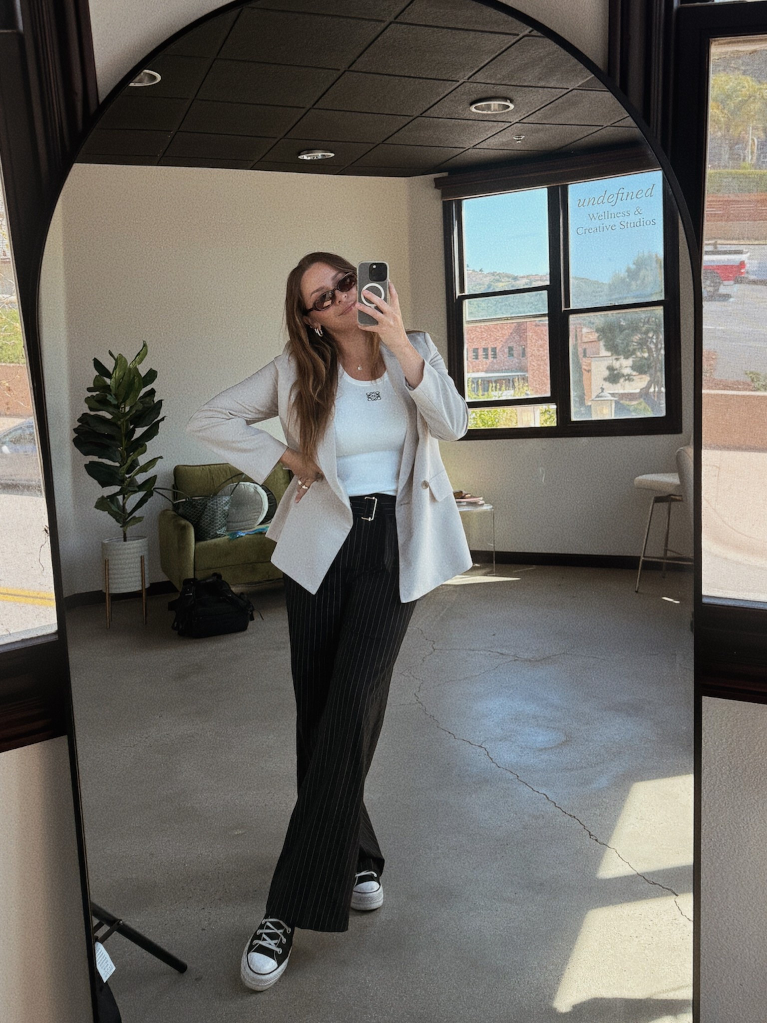 studio fit 🖤

workwear, neutral office outfit, designer workwear, professional fit, loewe, trendy office outfit 

#LTKFindsUnder50 #LTKStyleTip #LTKWorkwear
