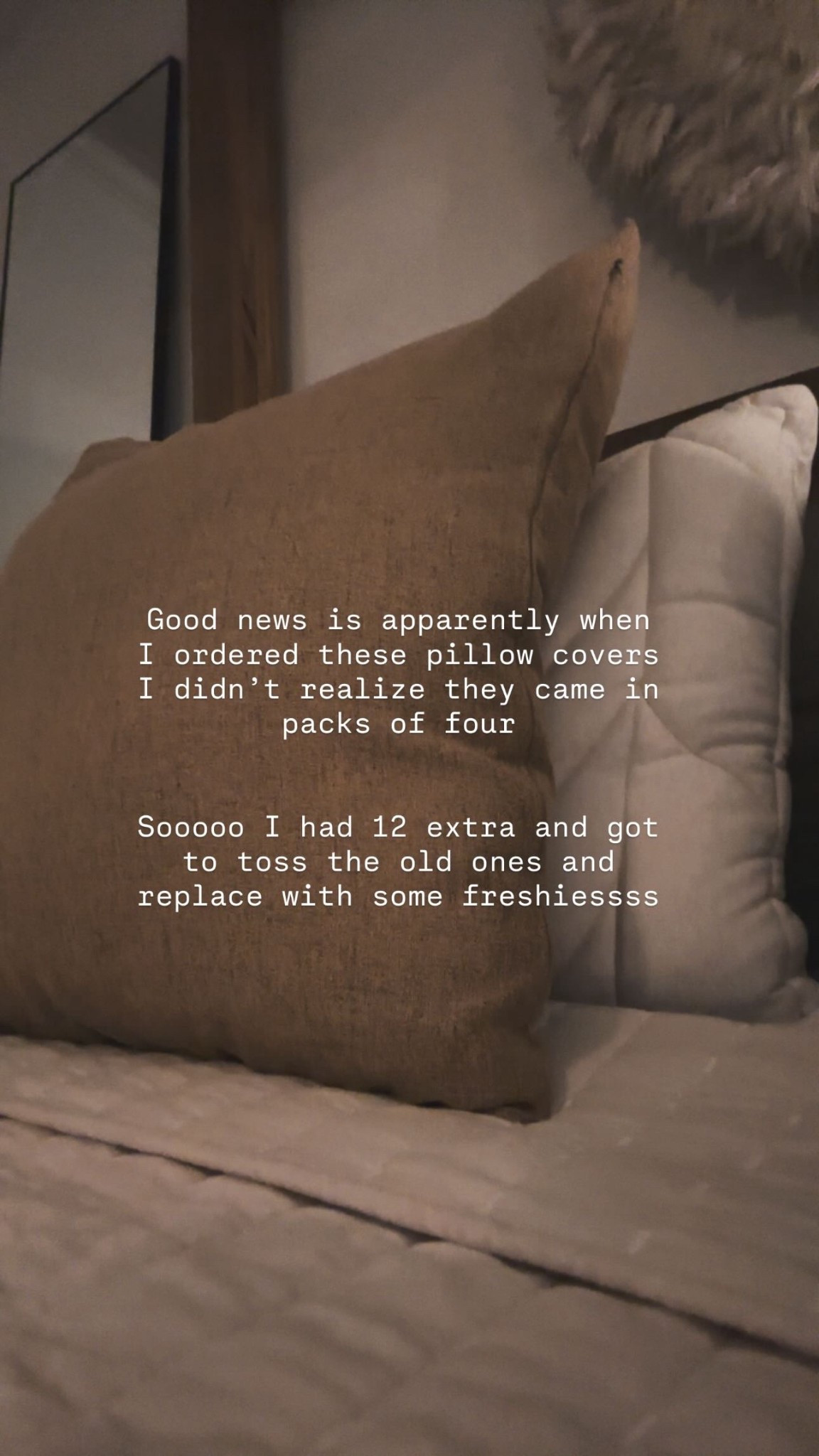 Bedding refresh! 

#LTKHome #LTKselfcare #LTKmomlife
