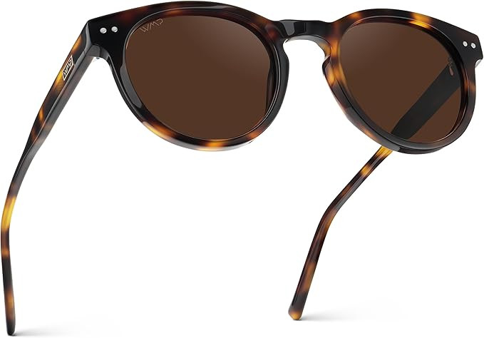 WearMe Pro Round Polarized Sunglasses for Women - Retro Classic UV400 Protection for Driving & Ev... | Amazon (US)