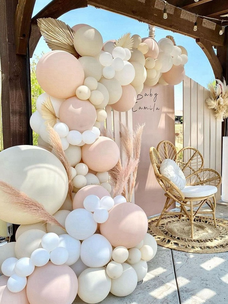 99pcs Mixed Color Balloon Set | SHEIN