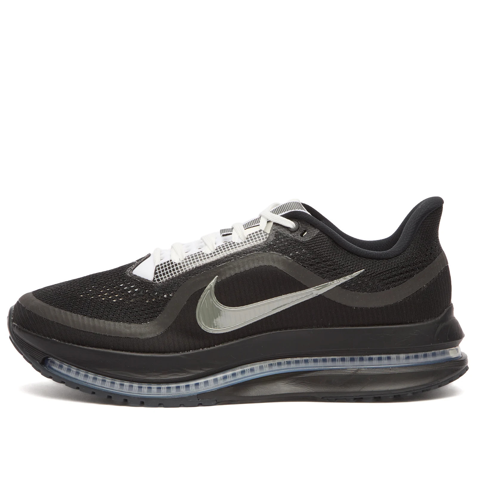 Nike Pegasus Premium Sp Sneaker in Black/Mtlc Silver/White, Size UK 6 | END. Clothing