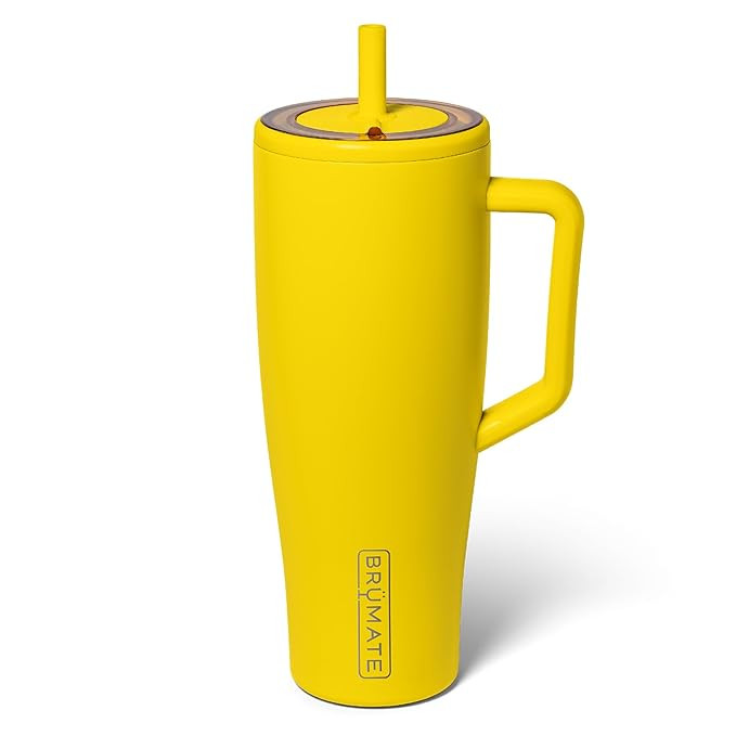 BrüMate Era 40 oz Tumbler with Handle and Straw | 100% Leakproof Insulated Water Bottle Tumbler ... | Amazon (US)