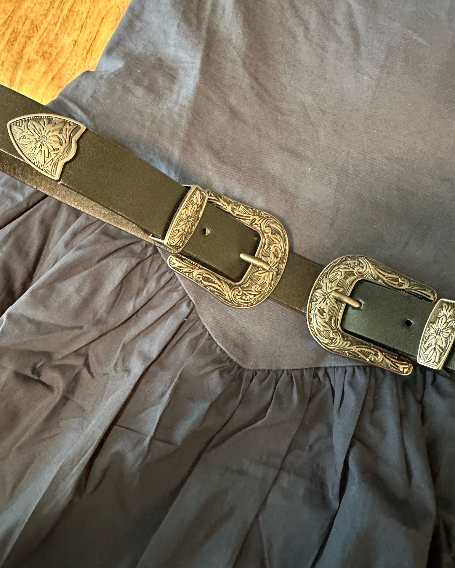 New favorite western style belt at such an amazing price! Loved wearing it with this strapless blue dress.

#LTKMidsize #LTKStyleTip