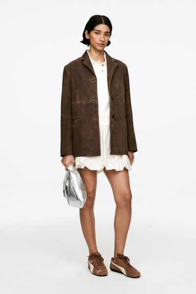 Relaxed Suede Blazer | Arket UK