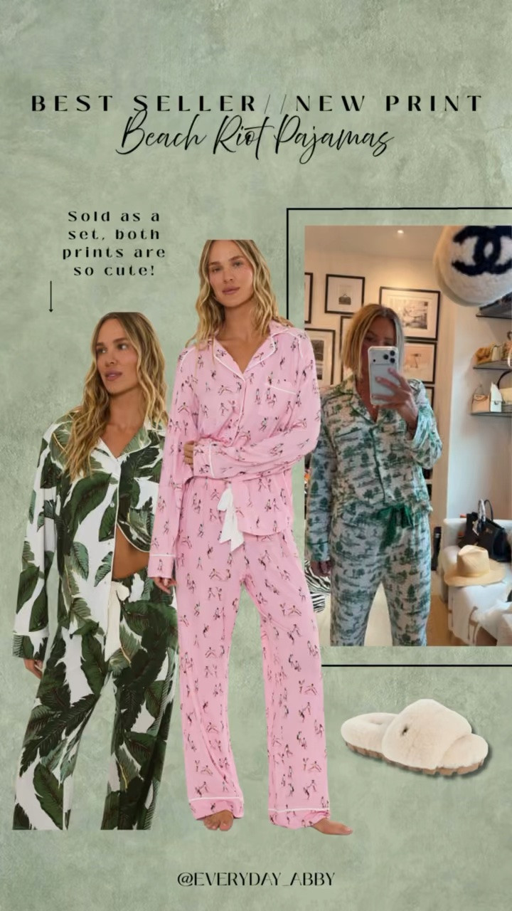 The comfiest PJ sets in two new prints! 🤩🤩

#LTKdayinmylife #LTKgrwm #LTKootd