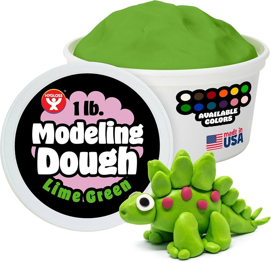 Hygloss Play Modeling Dough for Kids – Safe & Non-Toxic Sensory Dough for Arts and Crafts – 1... | Amazon (US)