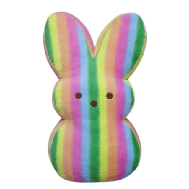 Jumbo Peeps Bunny Plush, Rainbow Color, 42 Inch | Walmart (US)
