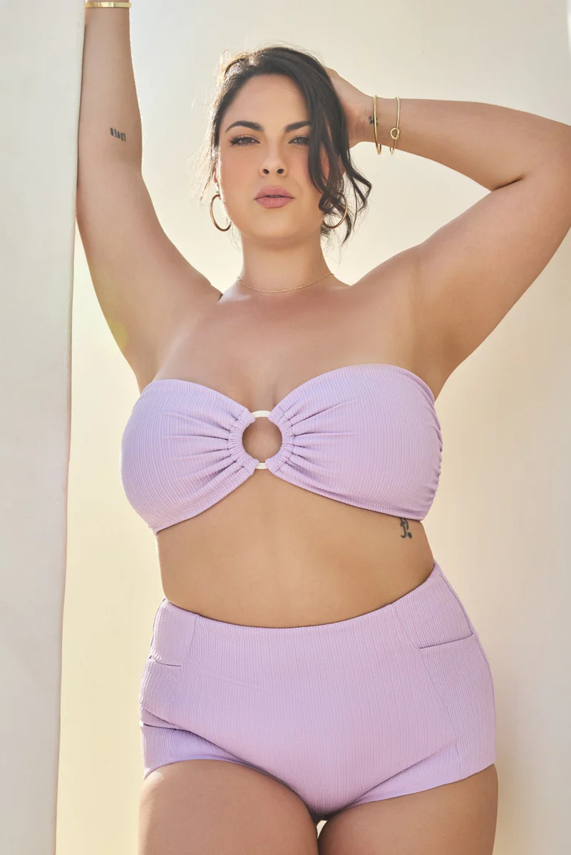 Beach Day Bandeau - Lilac | POPFLEX