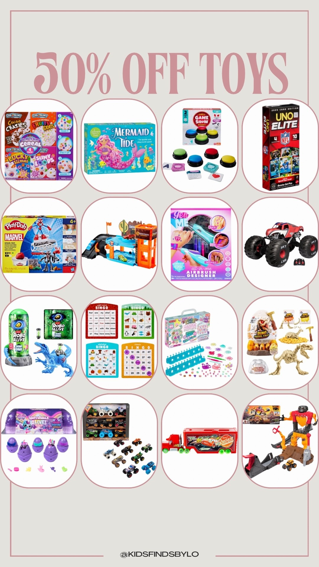 50% OFF select toys at target!!

#LTKGiftGuide #LTKSaleAlert #LTKKids