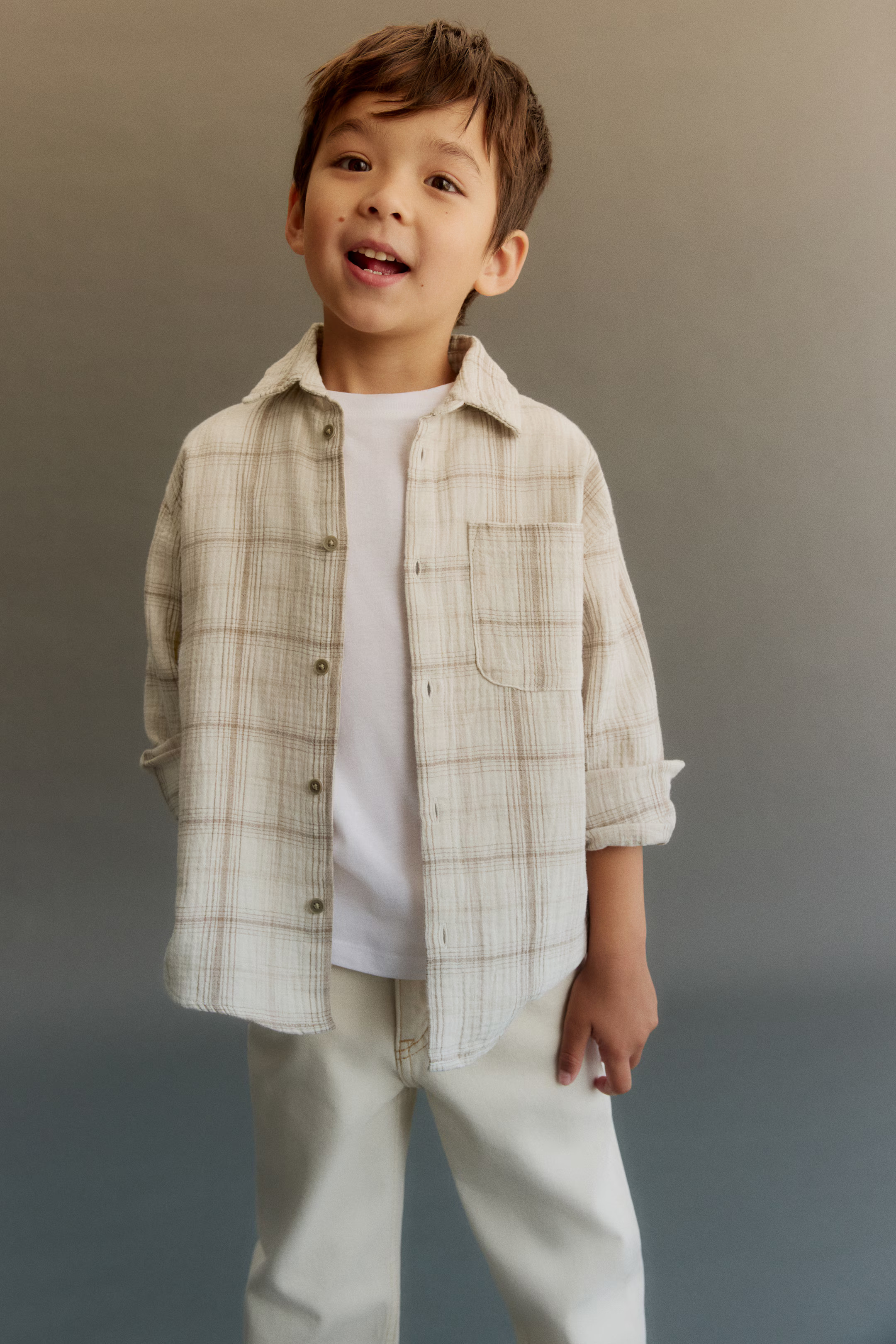 Cotton Muslin Shirt | H&M (US + CA)