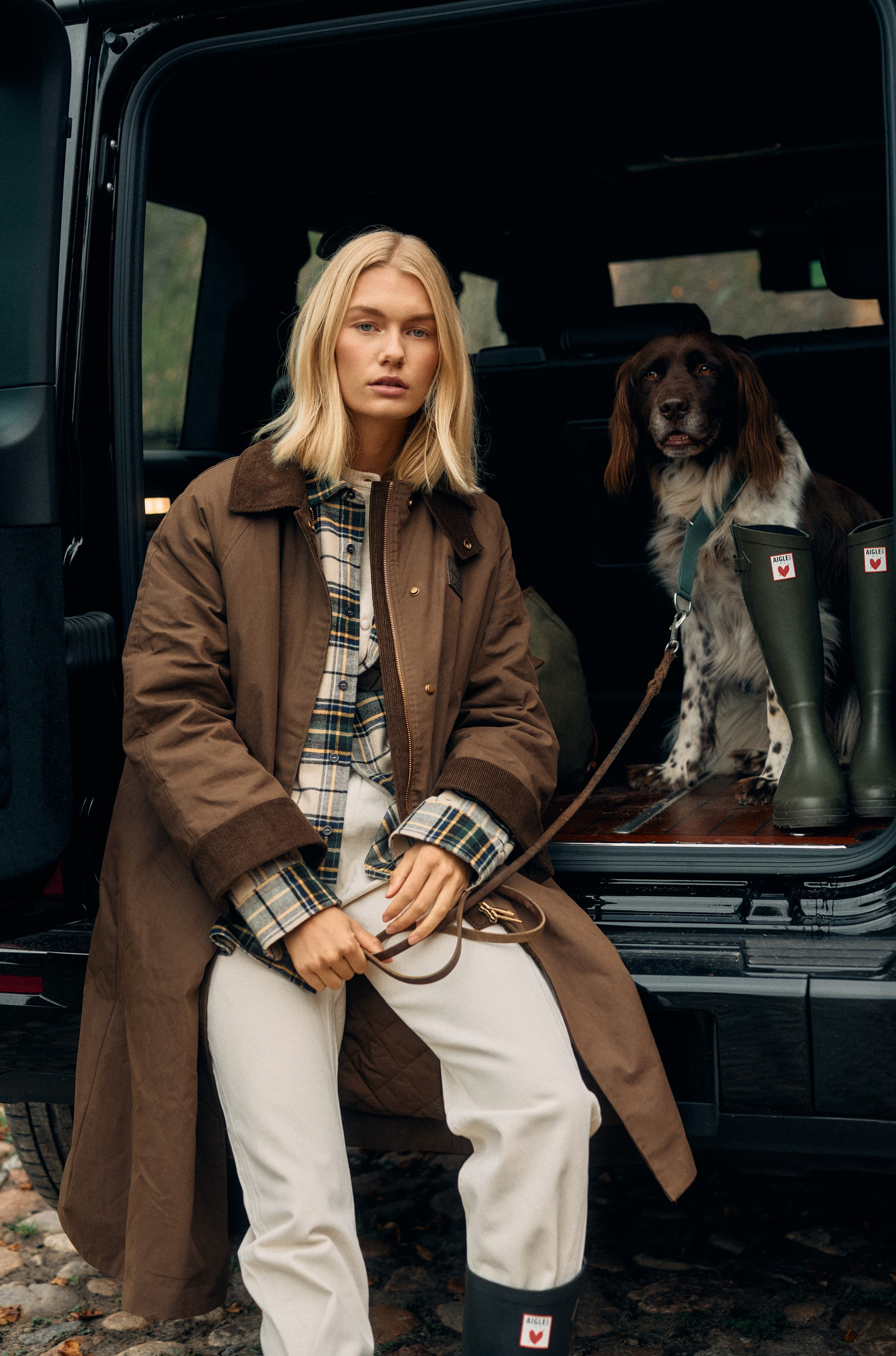 Mantel Birch in Dunkelbraun | ANITA HASS