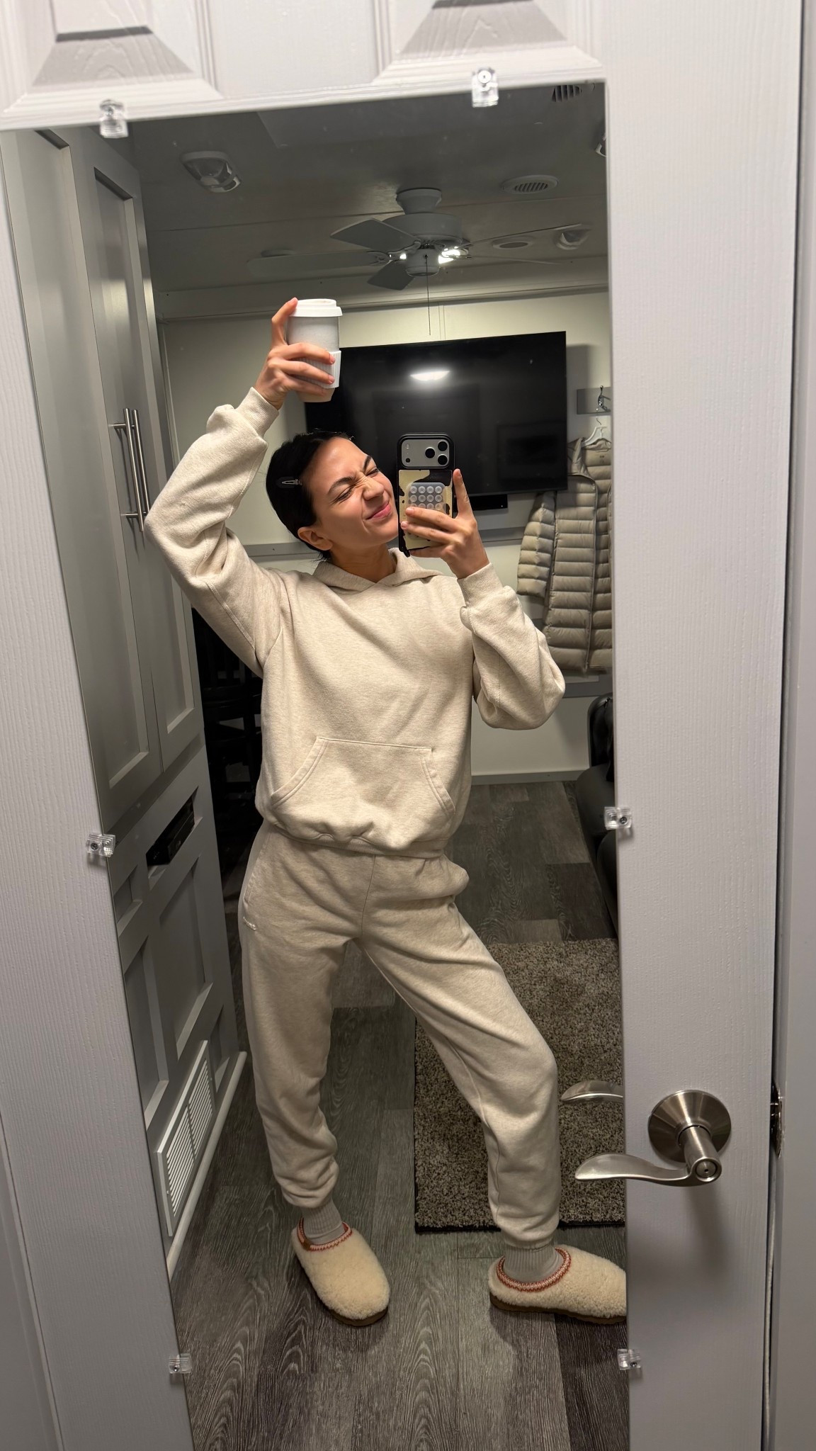 I got an XS in hoodie & pants. Wishes I sized up one 

#LTKgrwm #LTKdayinmylife #LTKootd