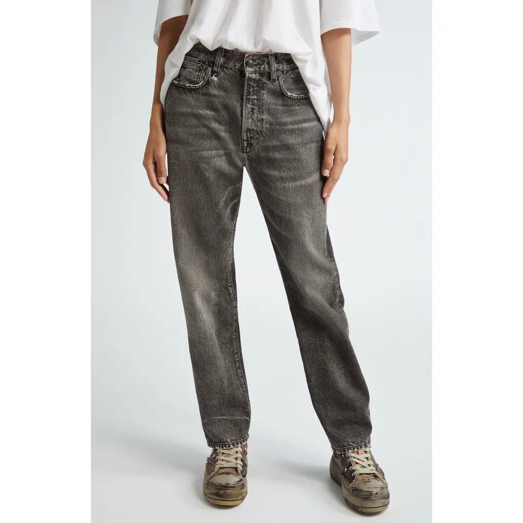 R13 Boyfriend Jeans in Mud Grey at Nordstrom, Size 29 | Nordstrom