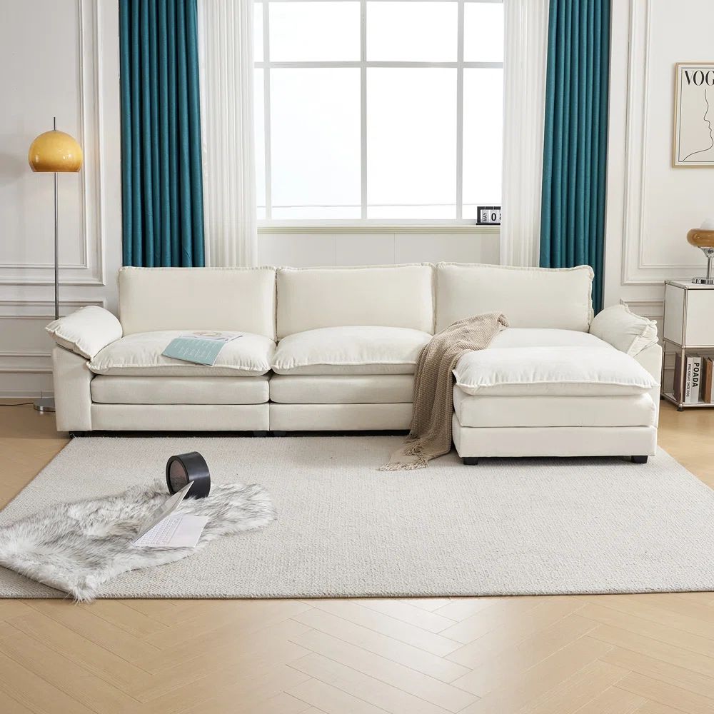 Avrilynn 120.08'' Upholstered Sofa | Wayfair North America