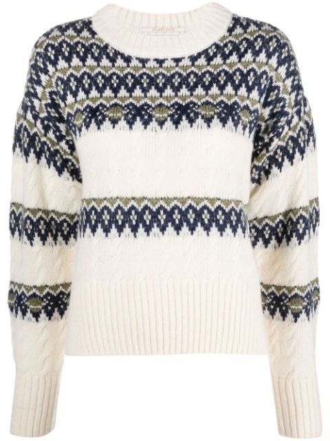 New SeasonScotch & Sodafair-isle intarsia-knit jumper | Farfetch Global
