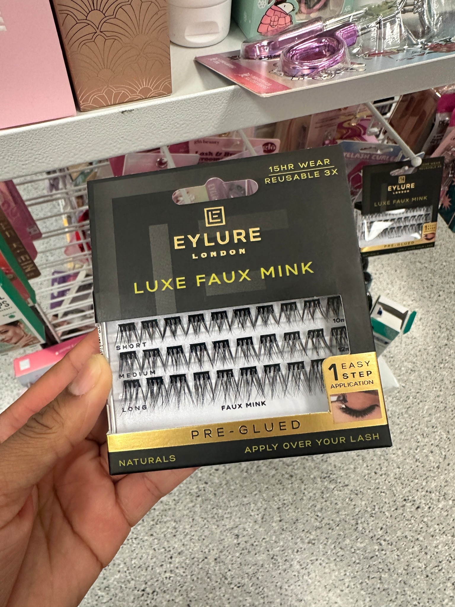 I’ve still been using glue to apply my lashes but I’m interested to see if these pre-glued will work and stay  👁️ 

#lashes #rossfinds #eylure 

#LTKTravel #LTKBeauty #LTKFindsUnder50