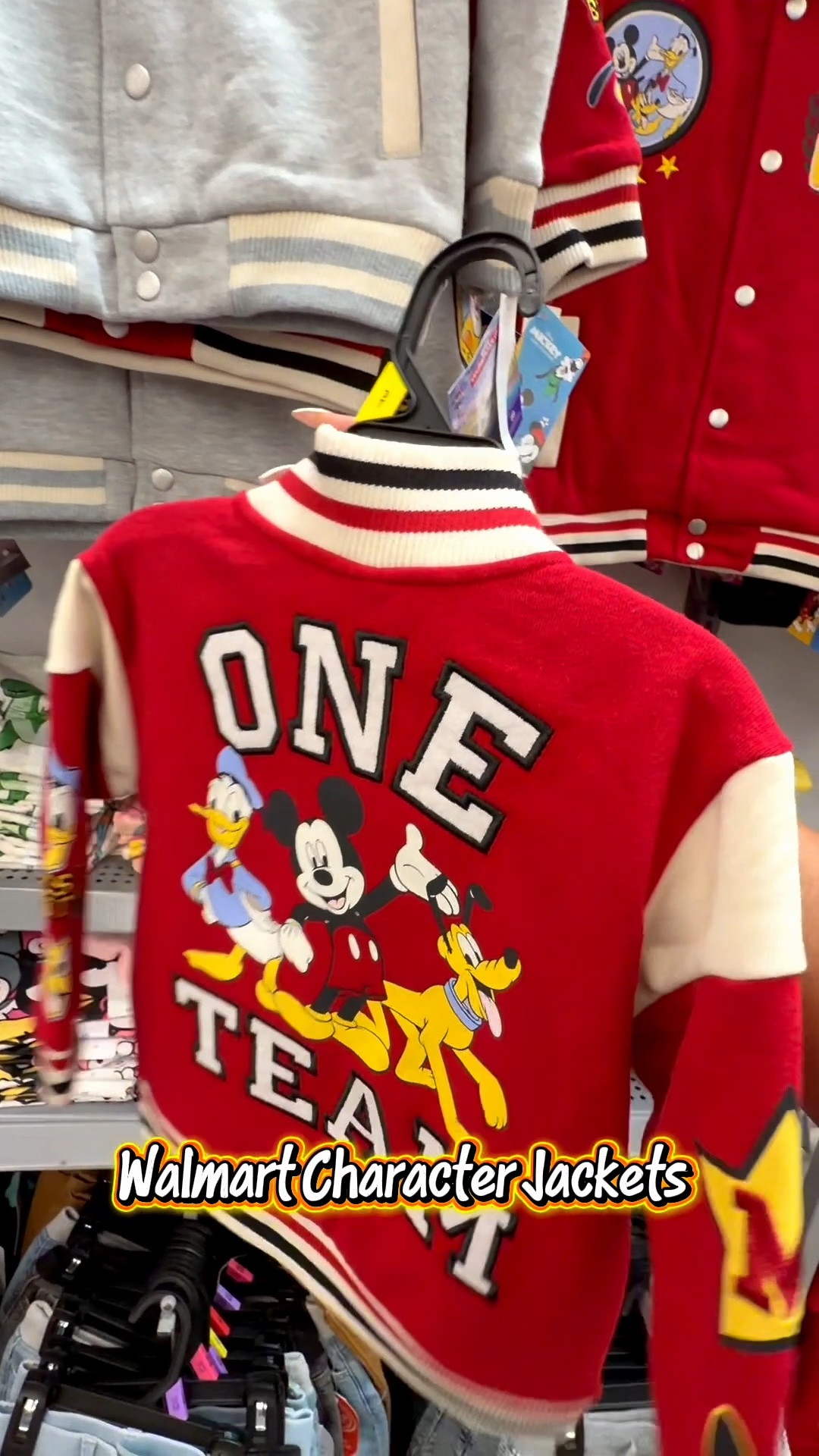 Walmart character jackets