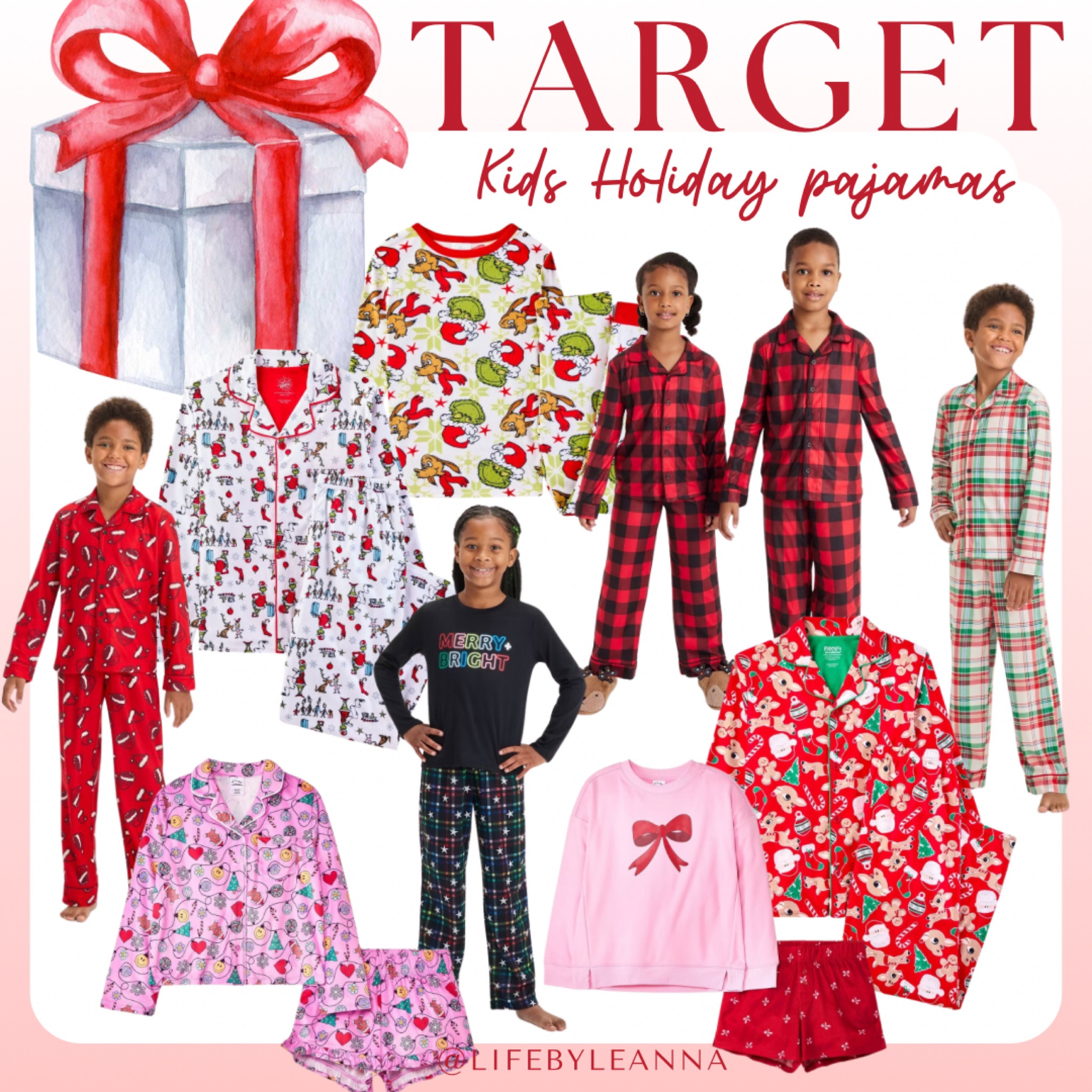 Kids Holiday Christmas pajamas at Target! Target pajamas , target finds, target Christmas, kids pajamas 

#LTKKids #LTKHoliday #LTKFindsUnder50