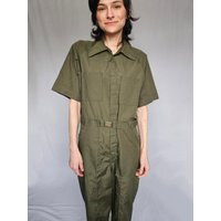 80S Montgomery Ward Olive Green Jumpsuit - Size M | Etsy (US)