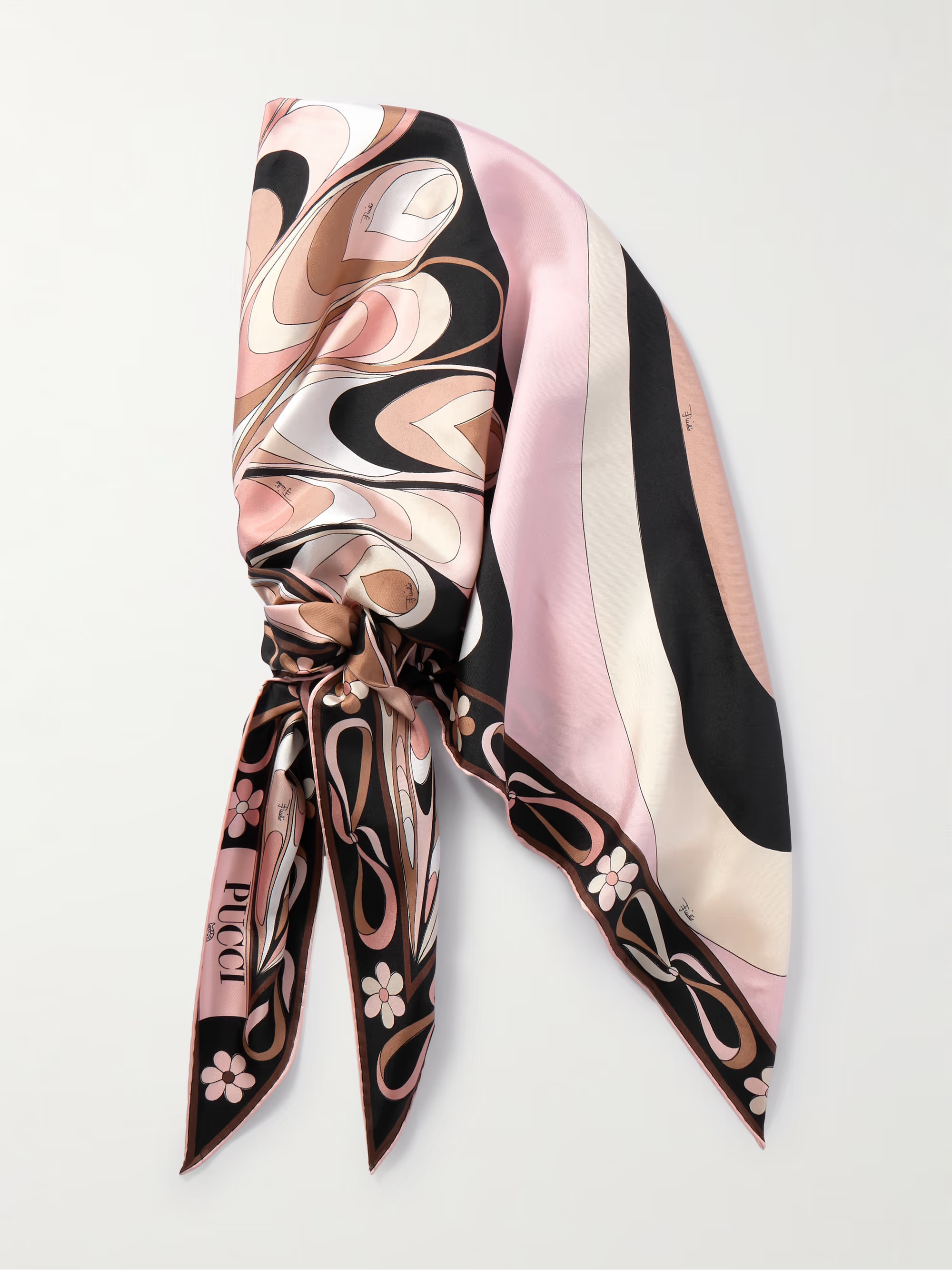 Printed silk-twill scarf | NET-A-PORTER (UK & EU)