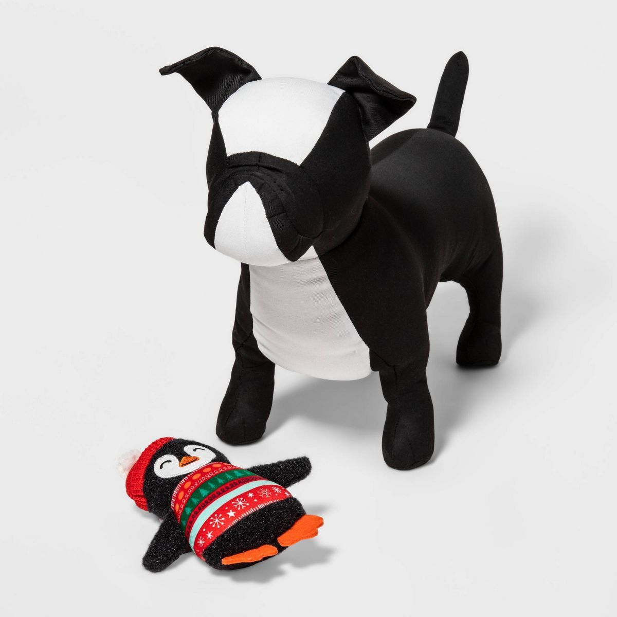 Gingerbread Playhouse Plush Penguin Dog Toy - M - Wondershop™ | Target